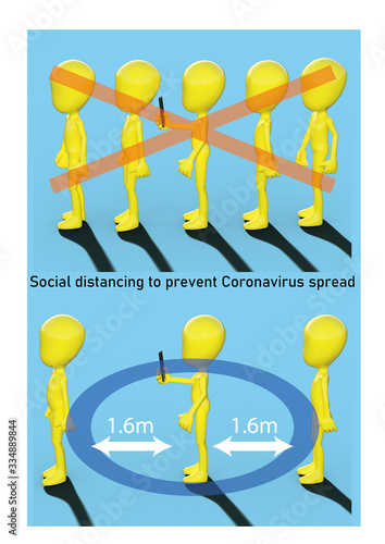 coronavirus social distancing silhouette　コロナウイルス 感染防止　列　間隔を開けましょう ソーシャルディスタンシング  ソーシャルディスタンス