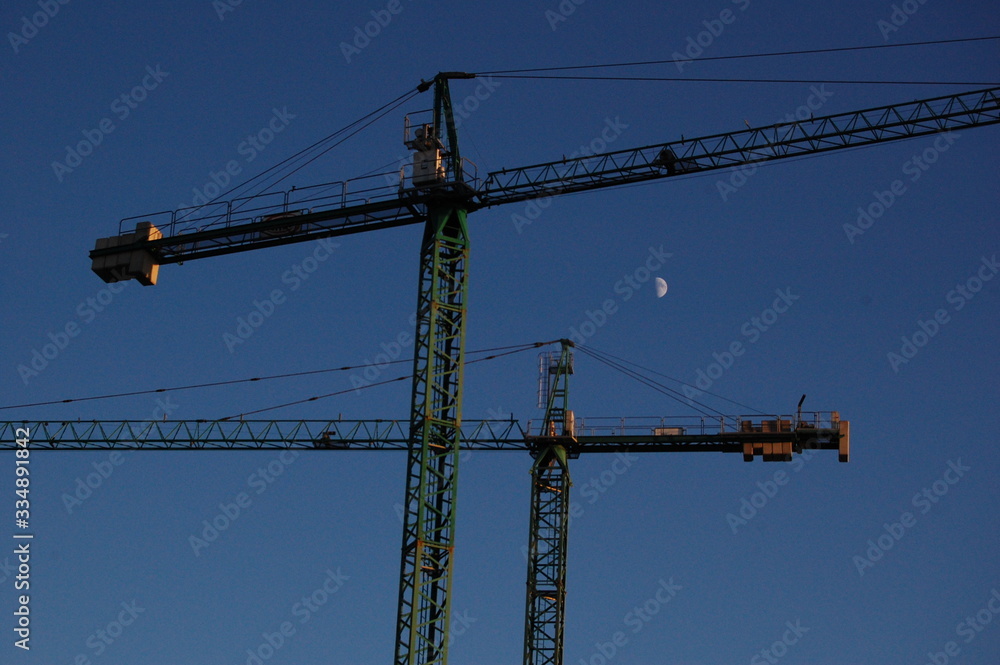 Grúas de construcción Grúas de construcción