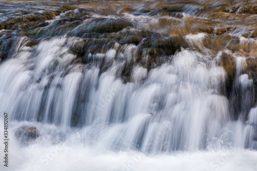 Water cascades in nature