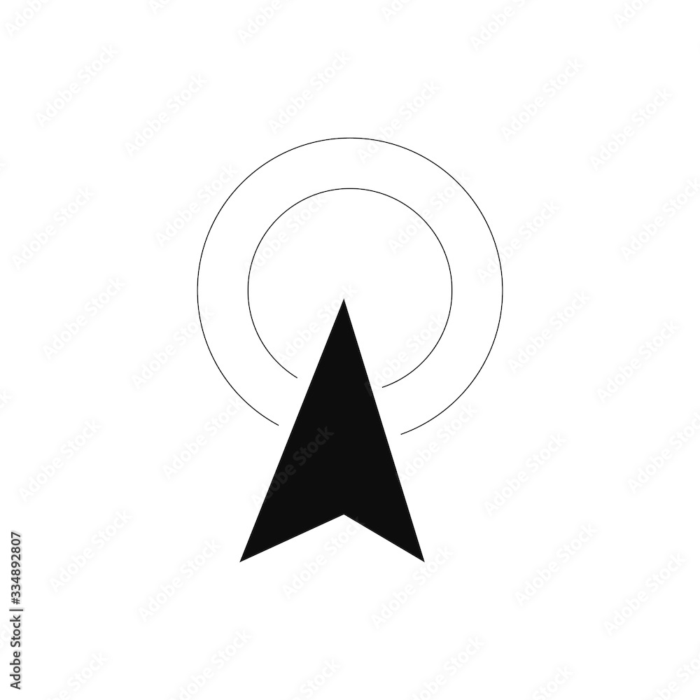 Fototapeta premium cursor logo