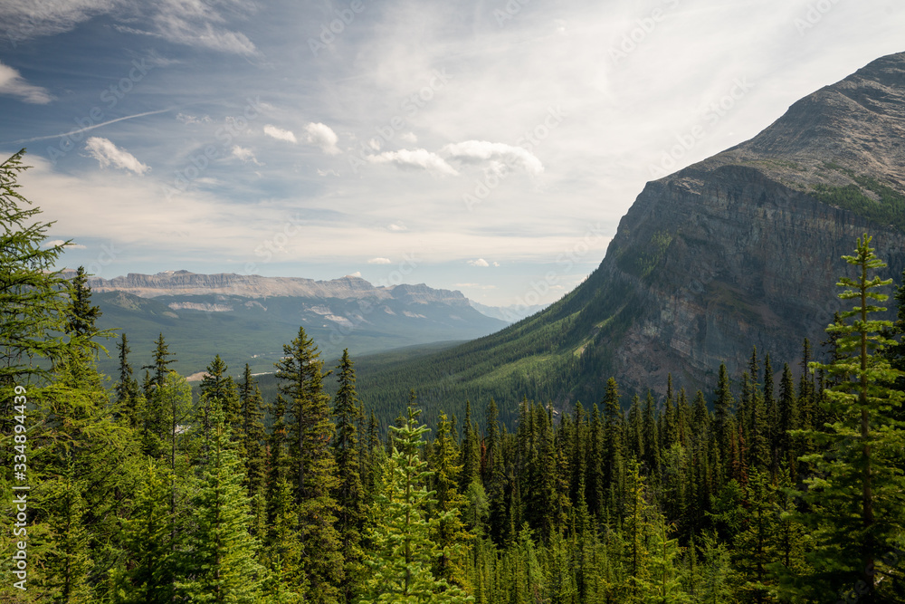 Image of Rugged Canadian Rockies Landscape with Mountains