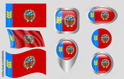 Flag of Altai, Russia