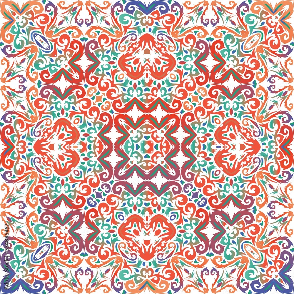 Fototapeta premium Decorative color ceramic talavera tiles.