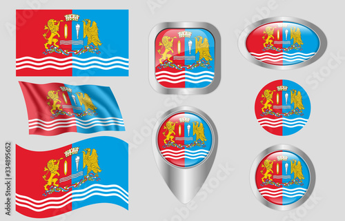Flag of Ivanovo, Russia