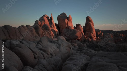 Joshua Tree National Park Sunset Rock Formations photo