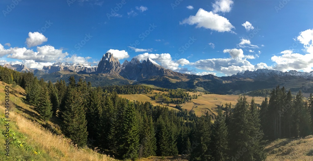 Ortisei Mountain in Dolomite