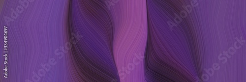 Panel kuchenny z motywem abstract dynamic futuristic banner. curvy background design with dark slate blue, very dark pink and very dark violet color