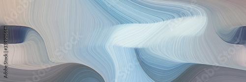 abstract landscape orientation graphic with waves. curvy background design with dark gray, ash gray and dim gray color