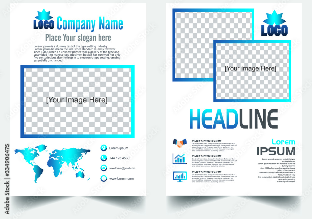 Brochure, flyer, Leaflet, Cover design template vector. abstract flat background, A4 size. Brochure, flyer, Leaflet, Cover design template vector. abstract flat background, A4 size.