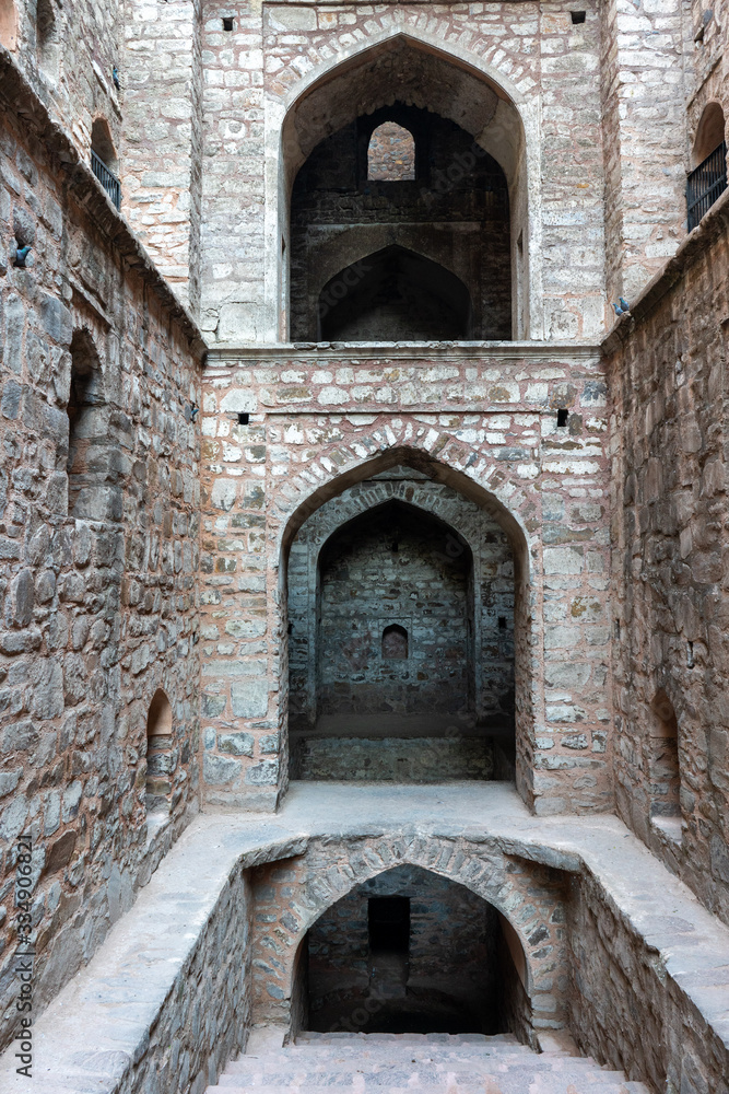 arches at of agrasen ki baoli stepwell in new delhi arches at of agrasen ki baoli stepwell in new delhi