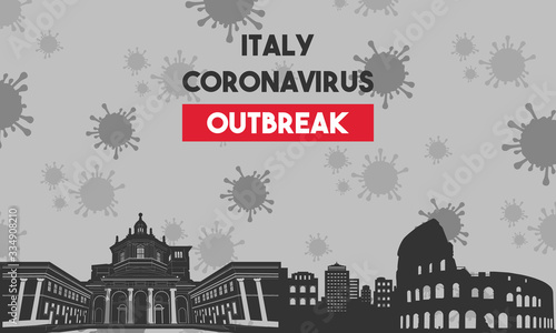 Pandemic coronavirus disease in the downtown. Physical distancing