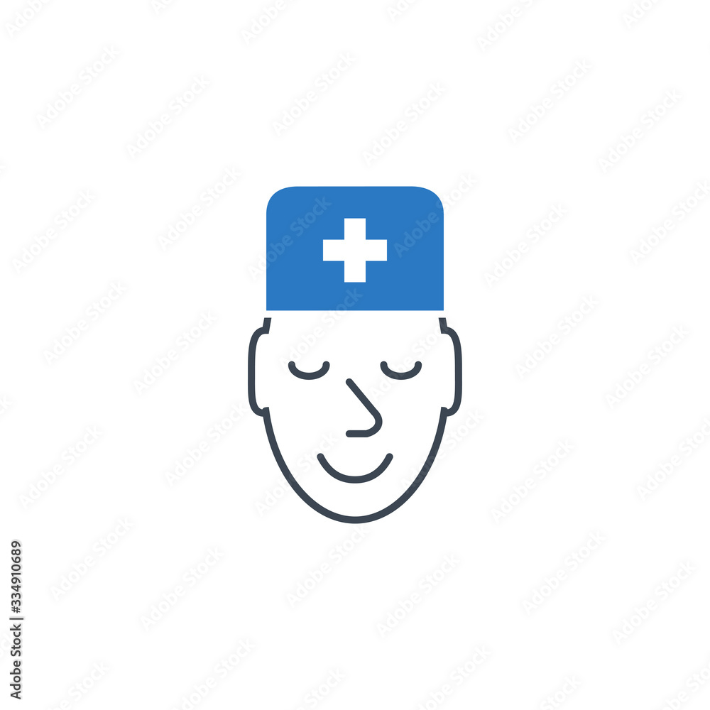 Doctor related vector glyph icon. Isolated on white background. Vector illustration. Doctor related vector glyph icon. Isolated on white background. Vector illustration.