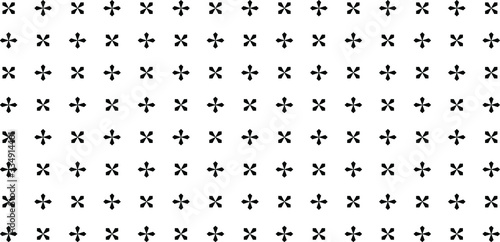Mosaic seamless pattern. Retro memphis style, fashion Black and white concept style. Hipster and trendy pattern.