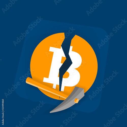bitcoin block reward halving. Vector