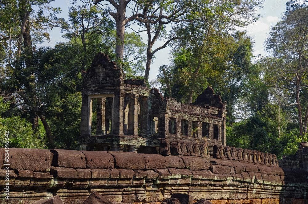 Preah Khan Temple, Angkor Wat Temple Complex, Cambodia.
