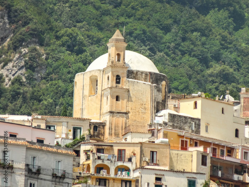 Positano Amalfiküste Italien Altstadt Panorama Sehenswürdigkeiten