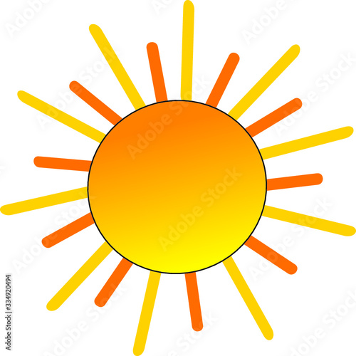 flat sun