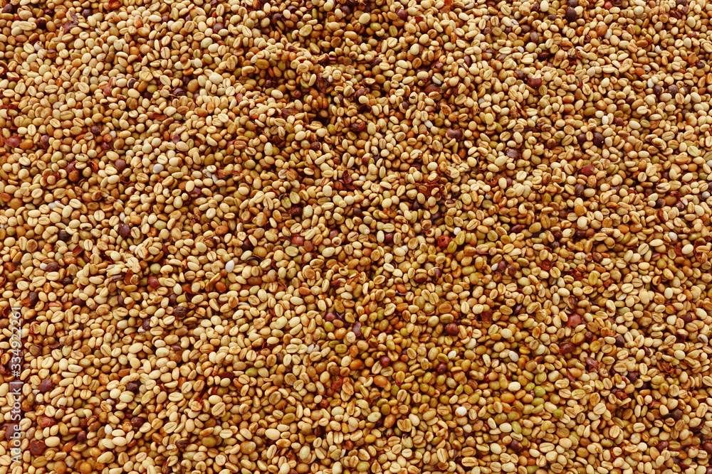 Close up of coffee beans for background Close up of coffee beans for background