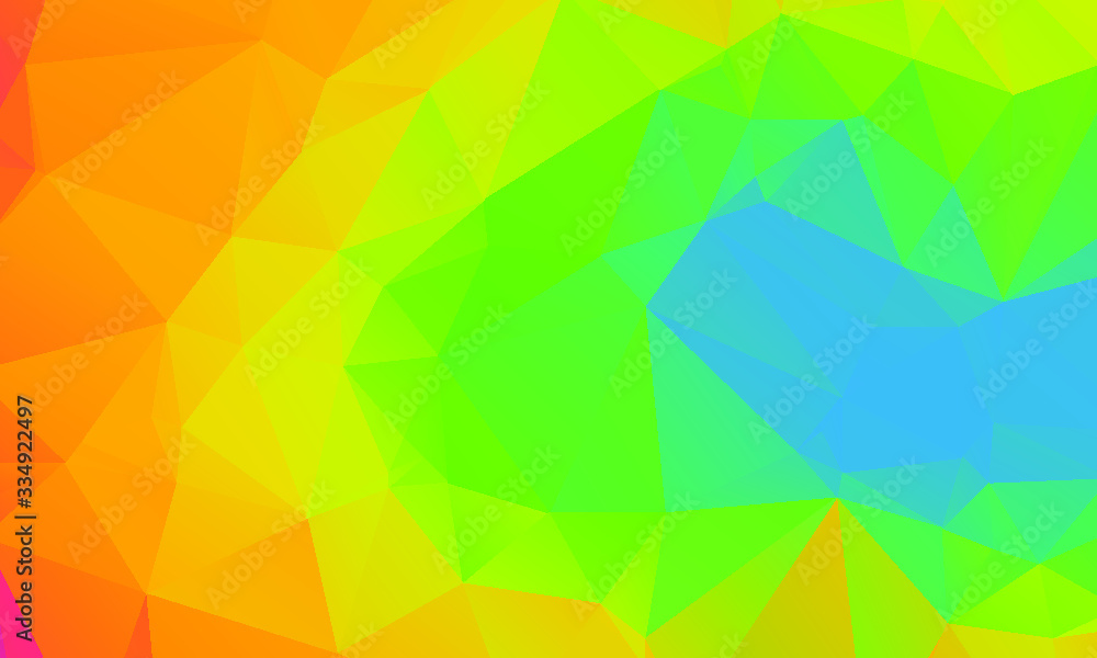 Fototapeta premium Abstract Color Polygon Background Design, Abstract Geometric Origami Style With Gradient