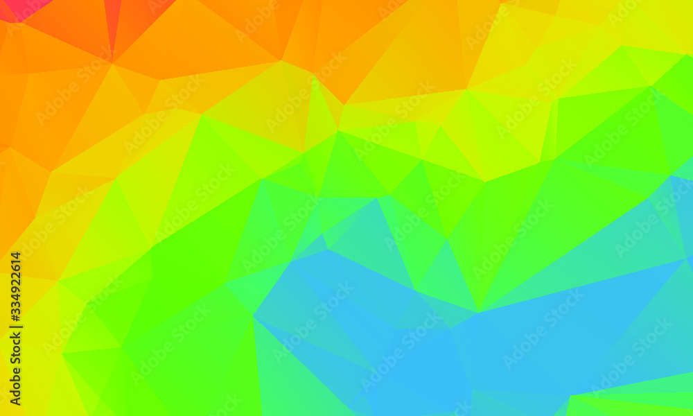 Obraz premium Abstract Color Polygon Background Design, Abstract Geometric Origami Style With Gradient