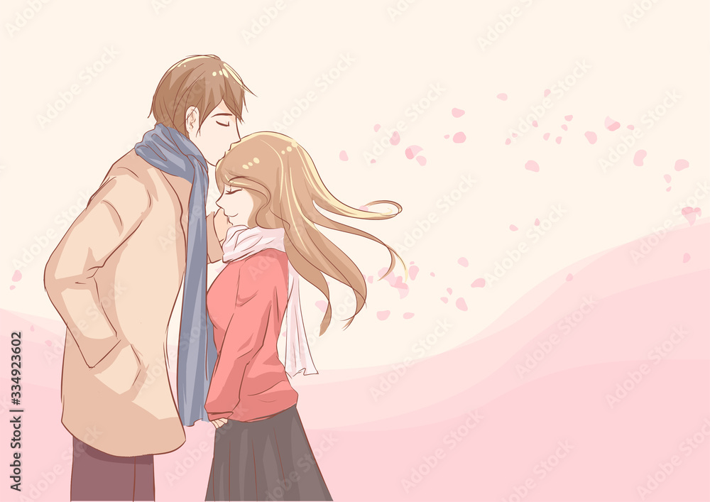 Free download Anime Couple Kissing 1707 HD Wallpaper [1600x900] for your  Desktop, Mobile & Tablet | Explore 46+ Anime Couple HD Wallpaper | Sweet  Couple Anime Wallpaper, Cute Anime Couple Wallpaper, Wallpaper Anime Couple