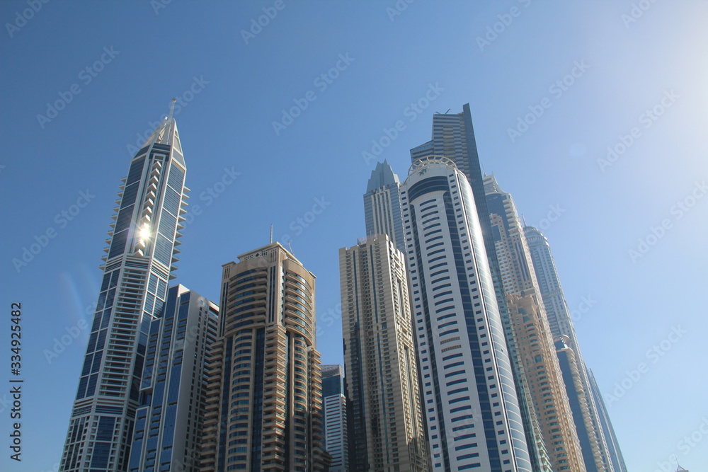 Dubai, skyline centre ville Dubai, skyline centre ville