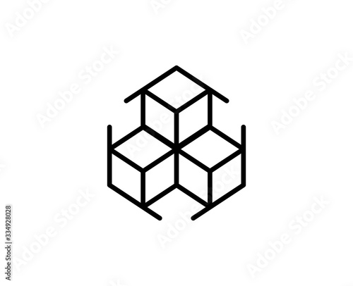 Finance line icon