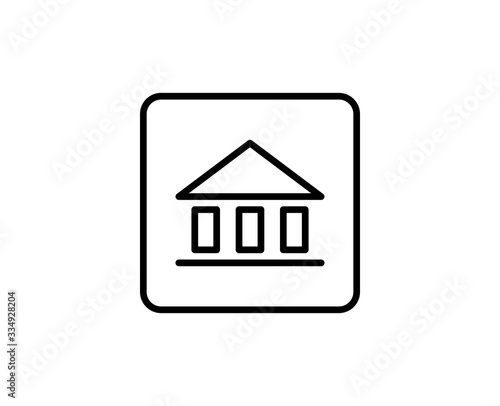 Finance line icon