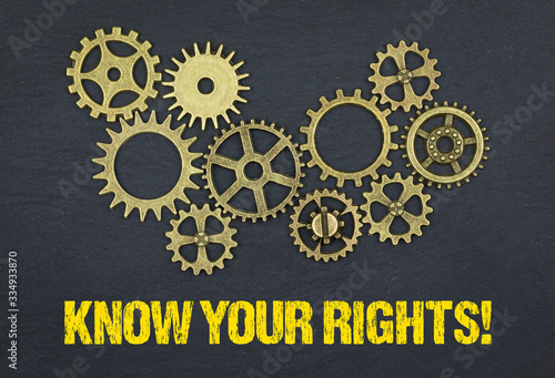 Know your rights! photo