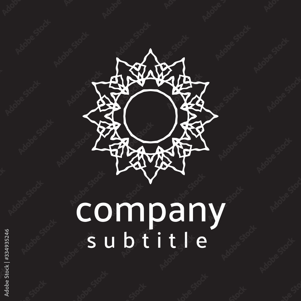 Fototapeta premium ornament logo