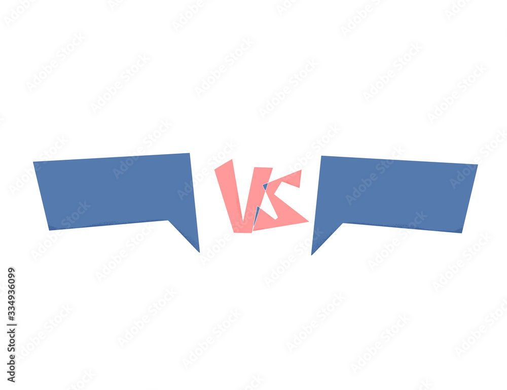 VS screen. Versus vector sign with copy space. VS screen. Versus vector sign with copy space.