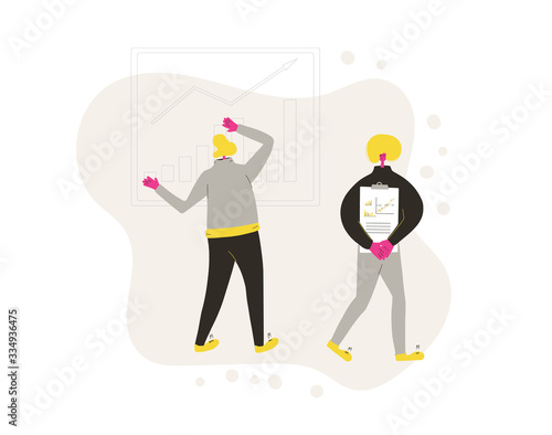 Invest in the company's bonds. Stock market image.