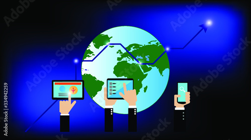 global communication concept
