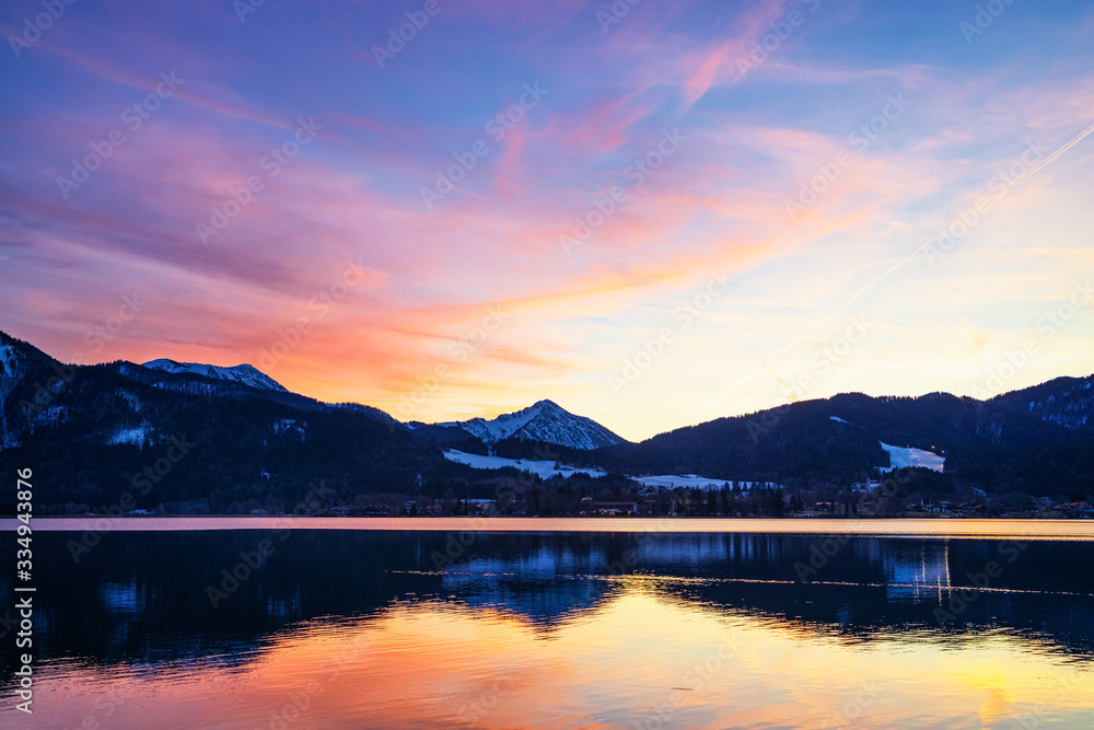 Fototapeta premium Majestic Lakes - Tegernsee