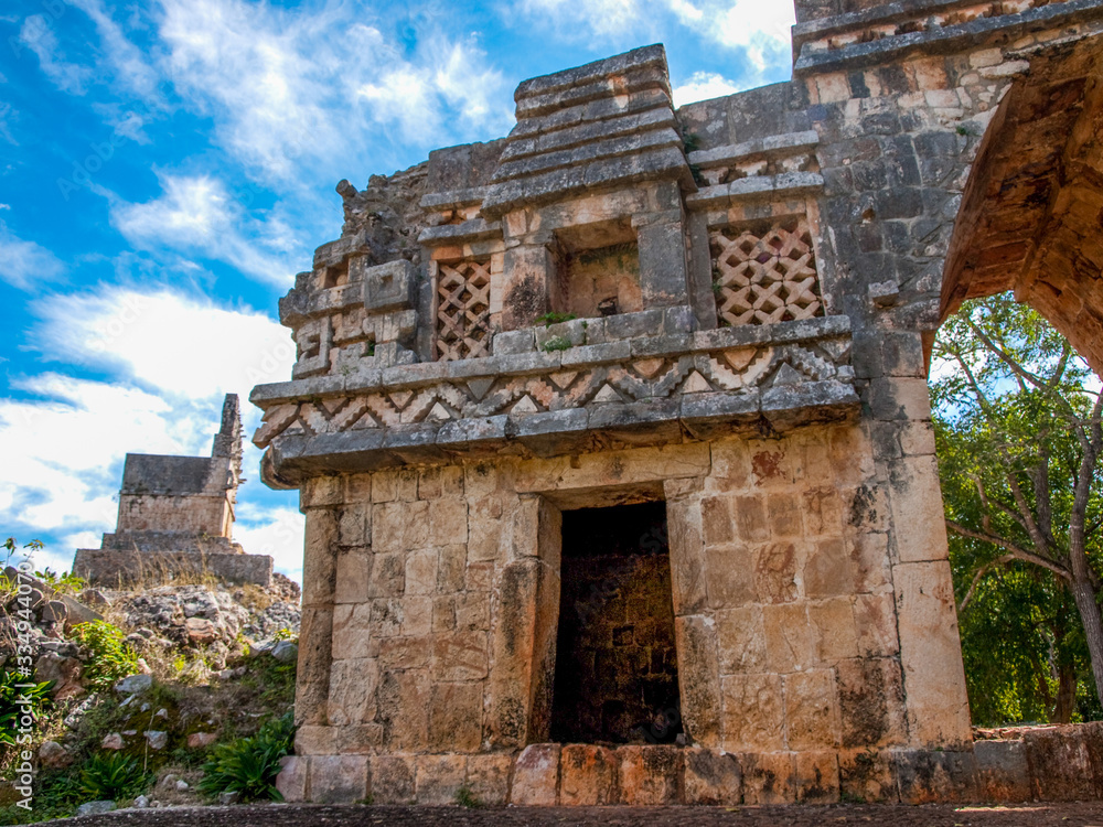 Mayan ruins of Labná, Yucatan, Mexico
