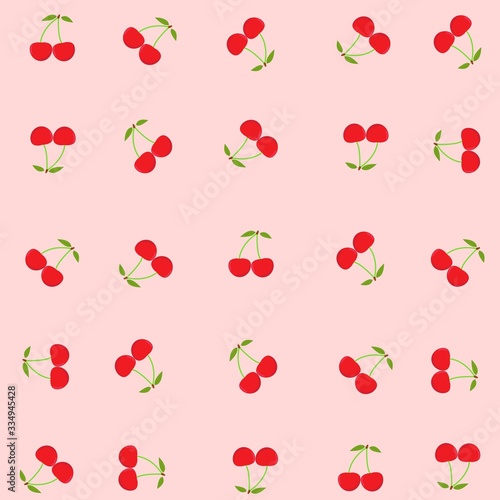 Illustration vector design of cherry