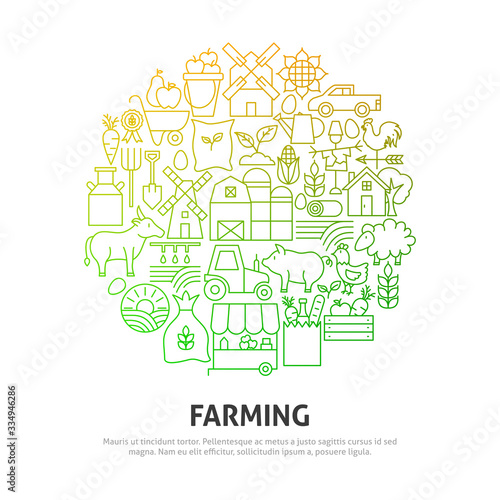 Farming Circle Concept