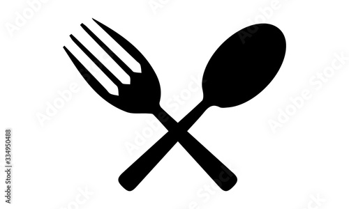 Cutlery, food, fork, knife, spoon, utensils,butter, flatware, knife, restaurant, silverware free vector image icon