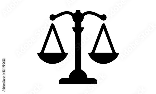 Equality, judiciary symbol, justice scale, political justice, social justice,Court, judge, law, scales, tribunal free vector icon