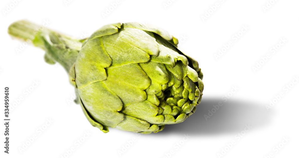 Obraz premium Artichoke isolated on white background