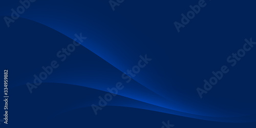 Blue abstract curve pattern background.