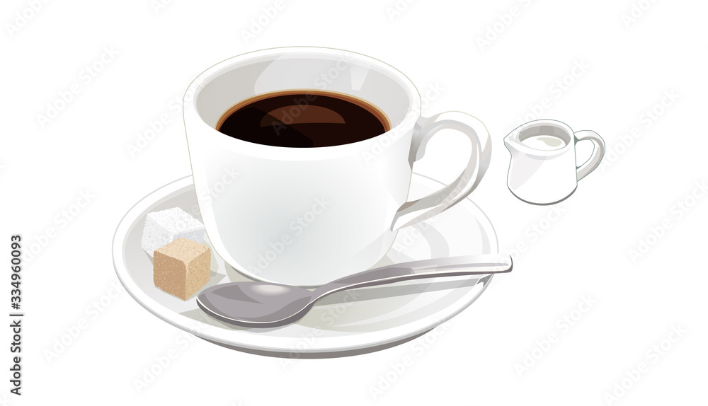 ホットコーヒー（砂糖ミルク付き）