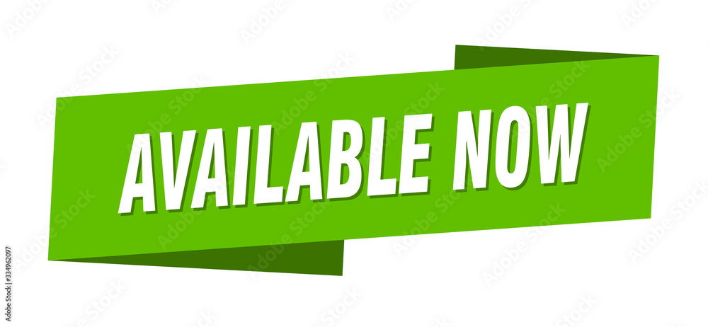 available now banner template. available now ribbon label sign available now banner template. available now ribbon label sign