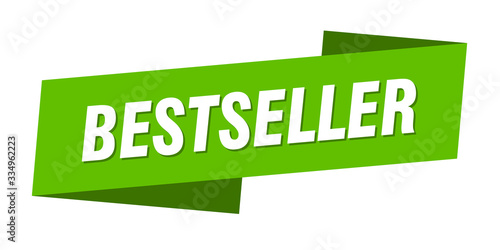 bestseller banner template. bestseller ribbon label sign