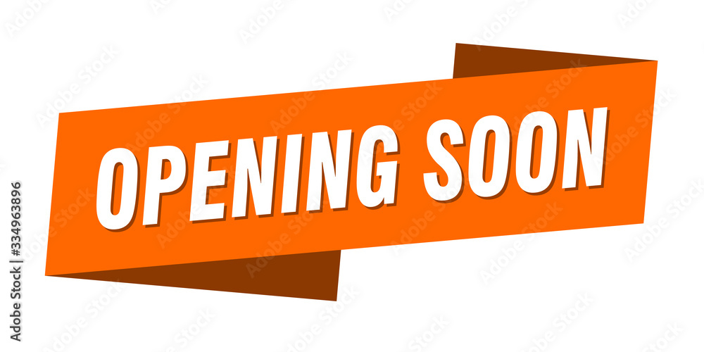 opening soon banner template. opening soon ribbon label sign opening soon banner template. opening soon ribbon label sign