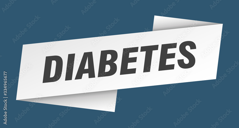 diabetes banner template. diabetes ribbon label sign diabetes banner template. diabetes ribbon label sign