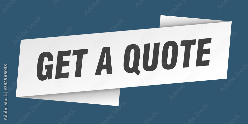 get a quote banner template. get a quote ribbon label sign get a quote banner template. get a quote ribbon label sign