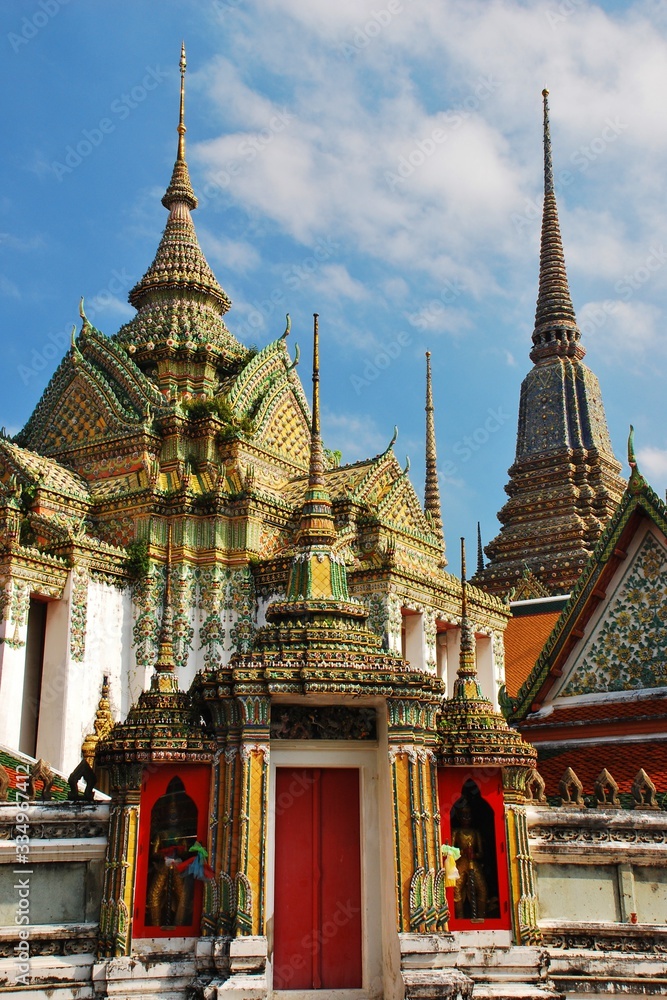 Wat Pho Wat Phra Chetuphon temple, Bangkok Thailand.