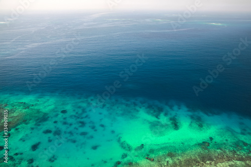 Fototapeta Naklejka Na Ścianę i Meble -  Persian Gulf seascape, rocky seabed