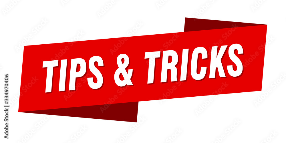tips & tricks banner template. tips & tricks ribbon label sign tips & tricks banner template. tips & tricks ribbon label sign